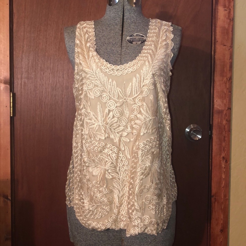 Women’s cream blouse